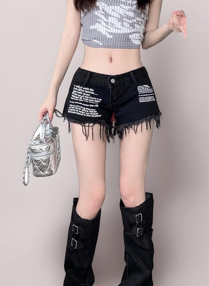 LL.AM ラメ加工ダメージショートパンツ　25インチ　5点セット LL.AM ラメ加工ダメージショートパンツ 25インチ 5点セット